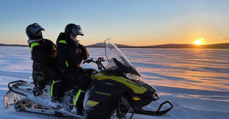 Kiruna: Guided Snowmobile Tour And Swedish Fika Experience Tour Details