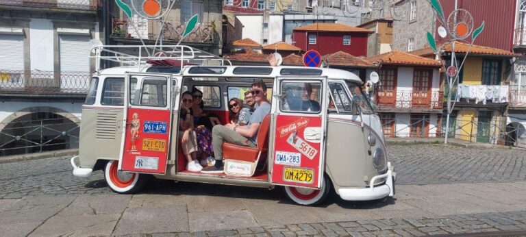 Kombi Highlights Tour & Lunch With The Best Views From Porto Tour Overview