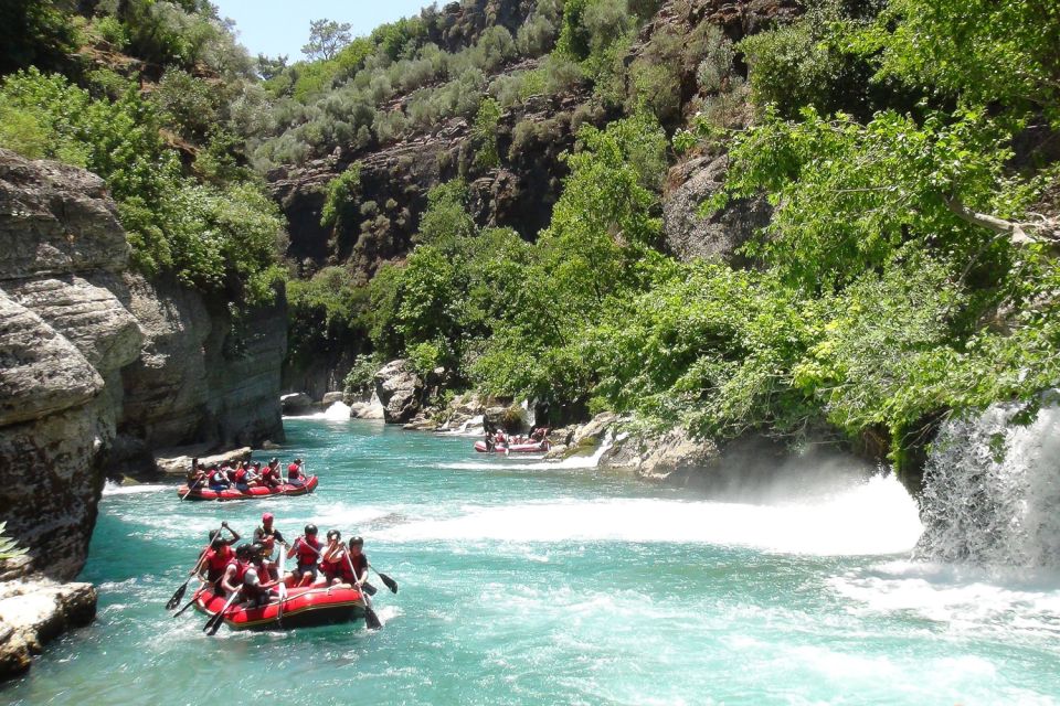 Koprulu Canyon Full-Day Rafting and Canyoning Tour - Itinerary Highlights