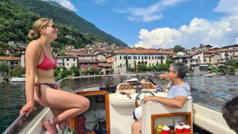 Lake Como 3 Hours Private Boat Tour Groups Of 1 To 7 People Tour Overview