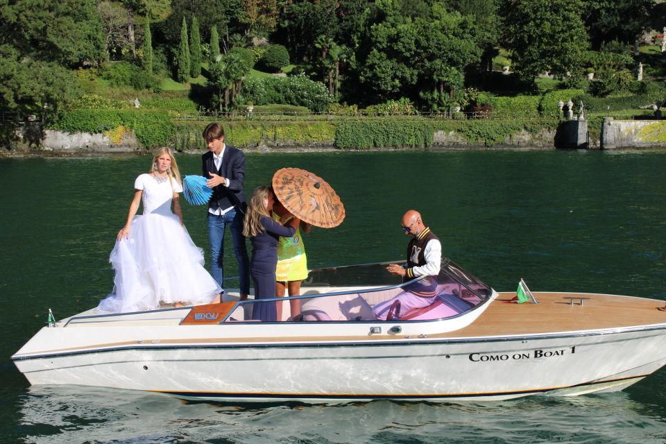 Lake Como: Model for a Day Boat Ride & Photo Shoot - Package Details