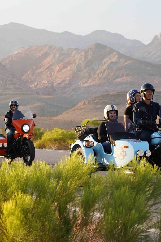 Las Vegas: Red Rock Canyon Private Sidecar Half-Day Tour - Iconic Las Vegas Strip Cruise