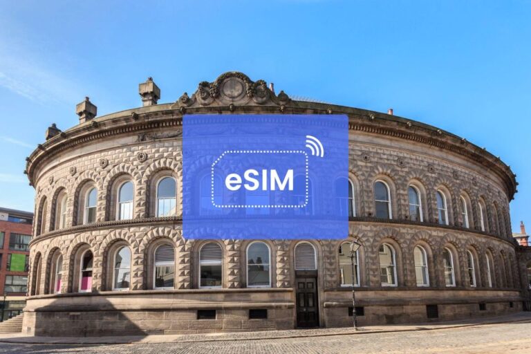 Leeds: Uk/ Europe Esim Roaming Mobile Data Plan Product Description