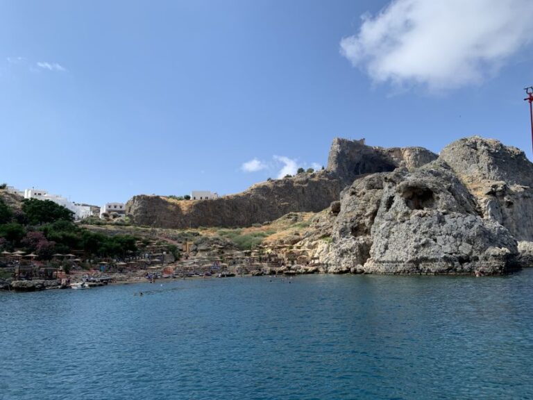 Lindos: Sailboat Cruise With Prosecco And More Overview And Pricing