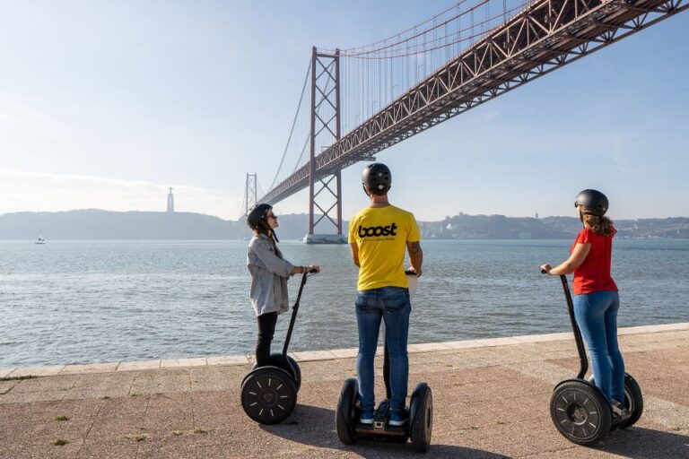 Lisbon: Belem District And River 3 Hour Guided Segway Tour Tour Overview