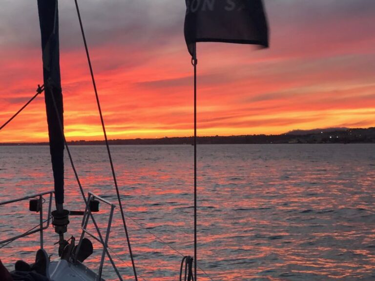 Lisbon: Enjoy A Sunset Or Night Tagus River Sailboat Cruise Tour Overview