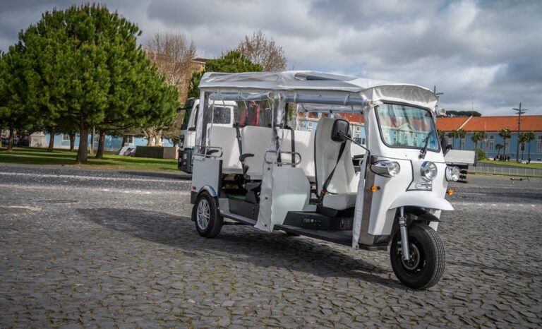 Lisbon: Tuk Tuk City Tour With A Boat Tour In River Tagus Tour Overview And Pricing