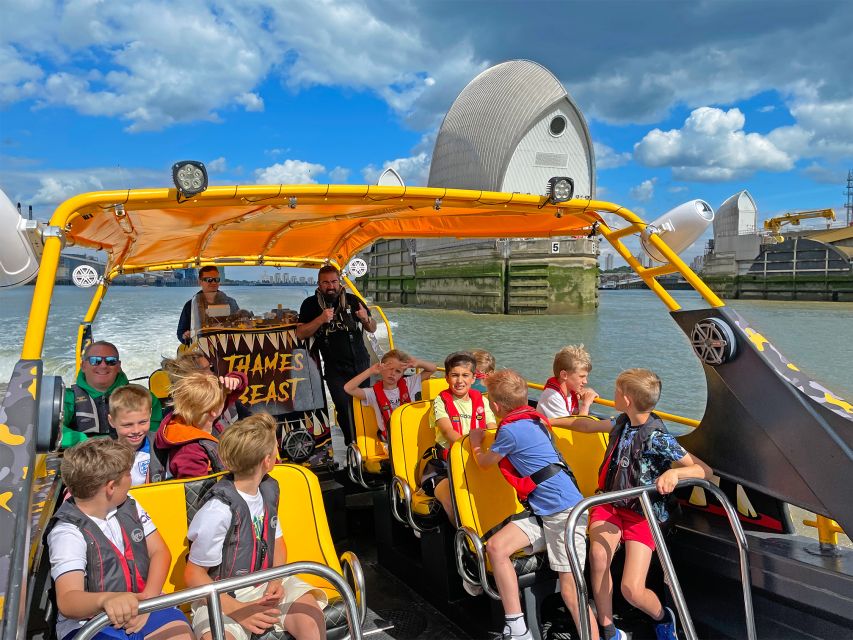 London: 40-Minute TOWER BEAST RIDE - Thames Speedboat Tour - Highlights of the Experience