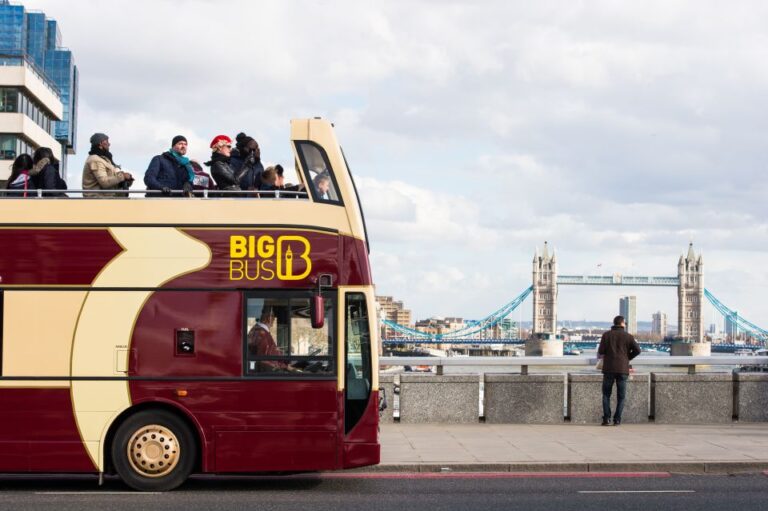 London: Big Bus Sightseeing Night Tour Inclusions And Amenities