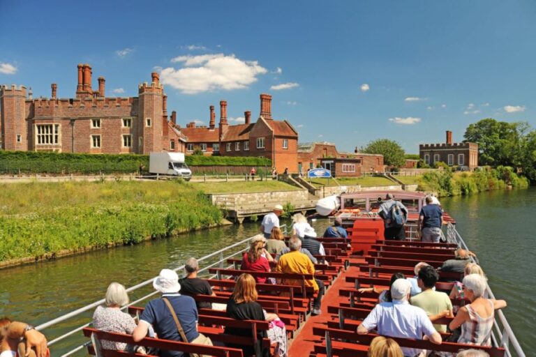 London: Hampton Court To Westminster River Thames Cruise Activity Overview