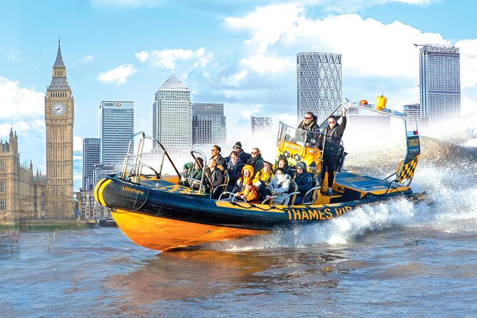 London Landmarks Sightseeing Tour & Speedboat Ride - 45 Minutes - Inclusions