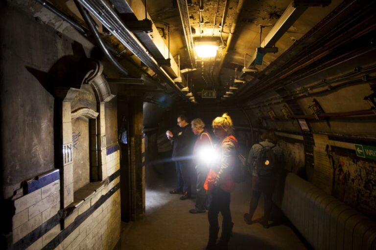 London: The Lost Tunnels of Euston Station Guided Tour