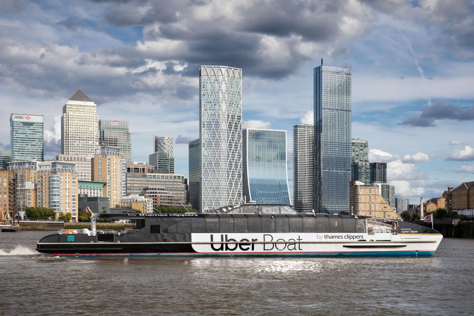 London: Uber Boat by Thames Clippers Hop-On Hop-Off Pass - Overview of the Experience