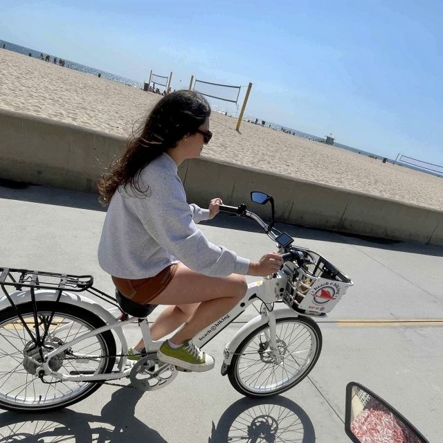 Los Angeles: Beach E Bike Ride To Santa Monica And Back! Activity Overview