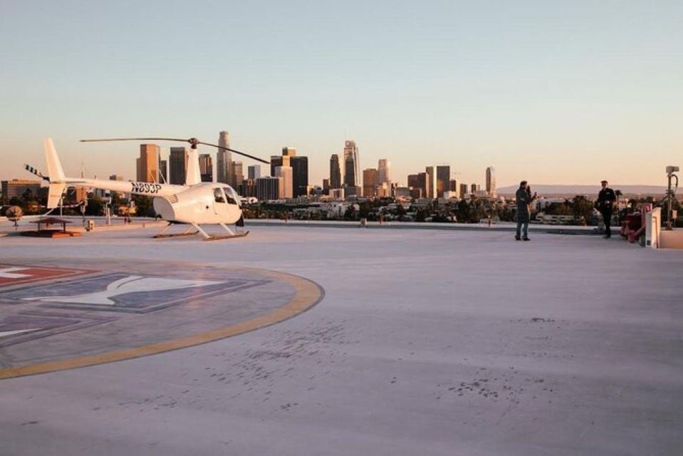 Los Angeles: Downtown Rooftop Landing Helicopter Tour - Package Details