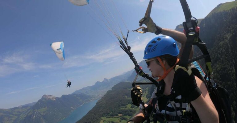 Lucerne: Tandem Paragliding Flight Flight Duration And Inclusions