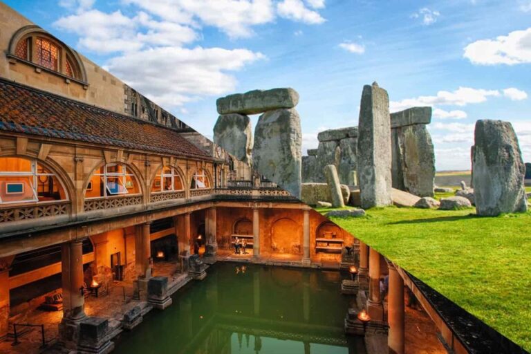 Luxury Combined Tour: Stonehenge And Royal Bath 10 Hours Exploring Enigmatic Stonehenge