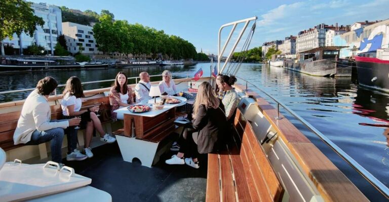 Lyon: City Cruise With Charcuterie, Cheese, And Wine Activity Description