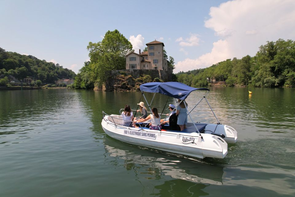 Lyon: From Confluence to Barbe Island in Electric Boat - Activity Details