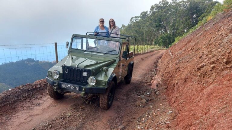 Madeira: 4 Hours Classic Jeep Tour In Central Madeira Tour Overview