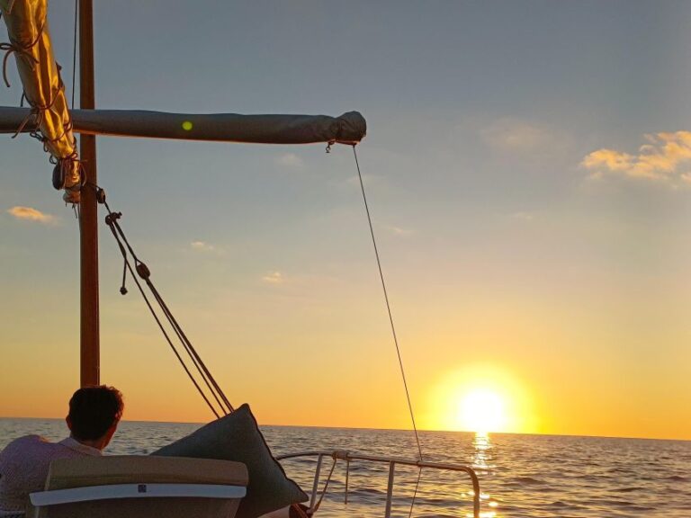 Mallorca: Sunset Eco Charter Experience Eco Friendly Llaut Cruise