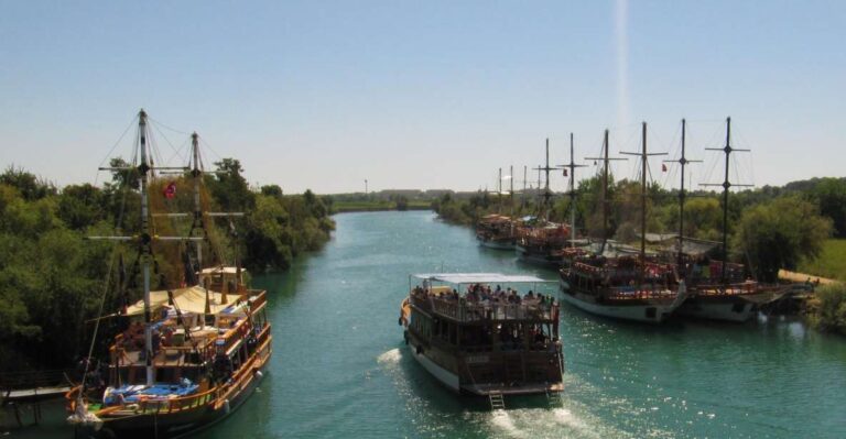 Manavgat Cruise & Grand Bazaar W/lunch And Unlimited Drinks Tour Overview