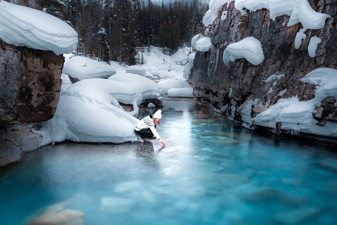 Marble & Johnston Canyon Ice-Walk Tour From Calgary/Canmore/Banff - Tour Overview