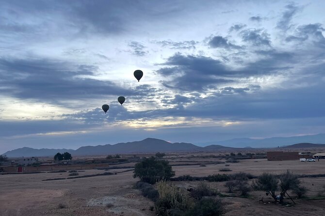 Marrakech Ballooning Experience/small & Less Crowded Balloon Ride Inclusions And Amenities