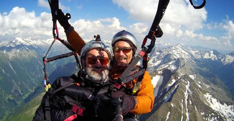 Mayrhofen: Paragliding Flight Experience Over Mountains