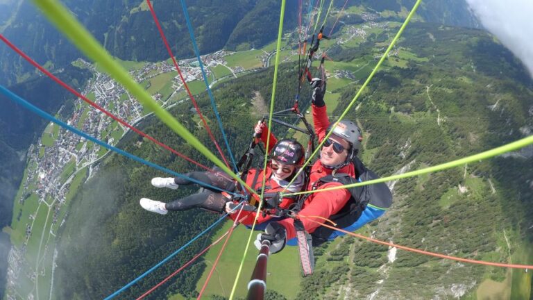 Mayrhofen: Paragliding Megaflight Activity Overview