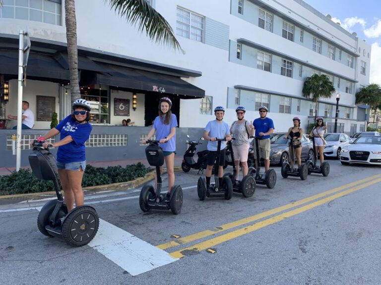 Miami Beach: Art Deco Segway Tour Tour Overview