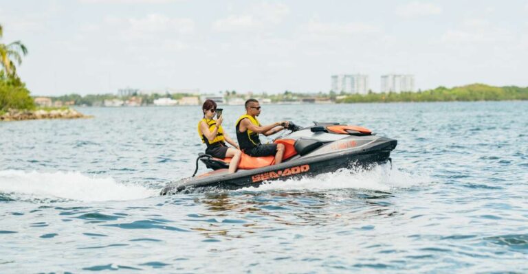 Miami: Jet Ski & Boat Ride On The Bay Activity Overview