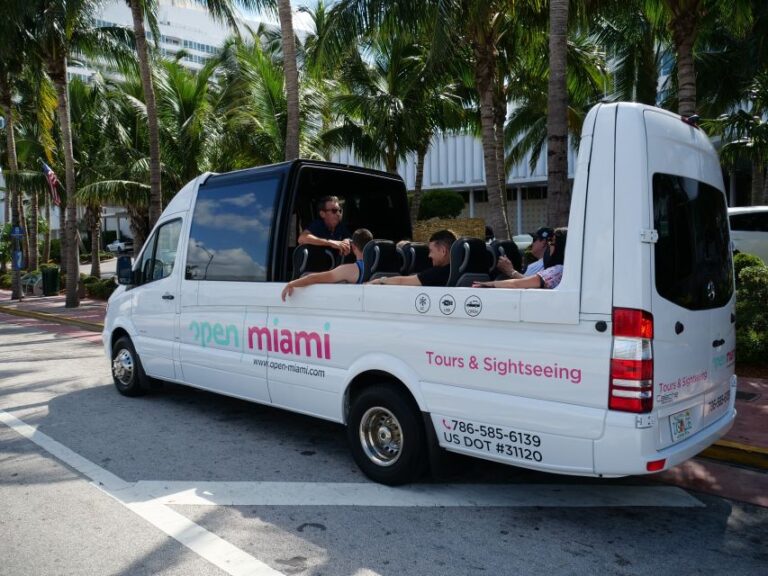 Miami Sightseeing Tour In A Convertible Bus Tour Overview And Pricing