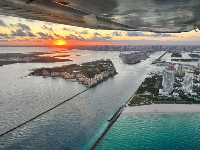 Miami: South Beach Private 45 Minute Private Flight Tour Tour Overview