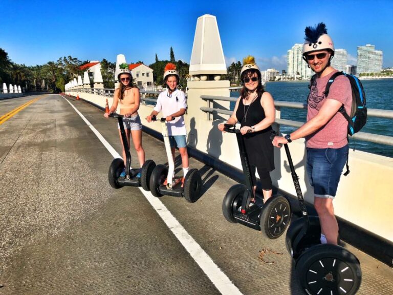 Miami: South Beach Segway Tour At Sunset Tour Overview