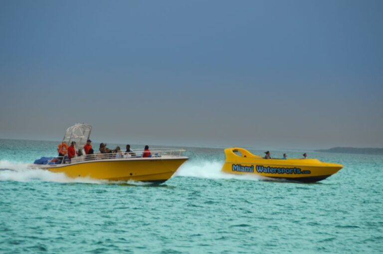 Miami: Speed Boat Sightseeing Thrill Ride Activity Details