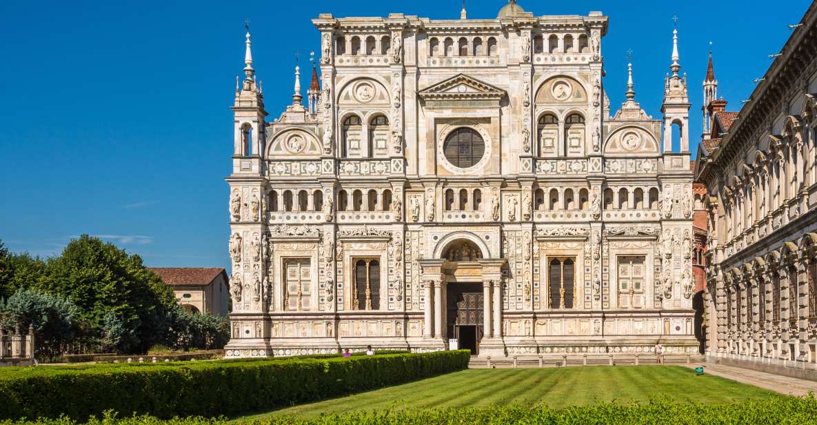 Milan: Certosa Di Pavia Monastery and Pavia Day Trip by Car - Overview of the Day Trip