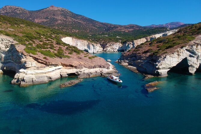 Milos: Half Day Speedboat Cruise To Kleftiko With Snorkeling Tour Included Services