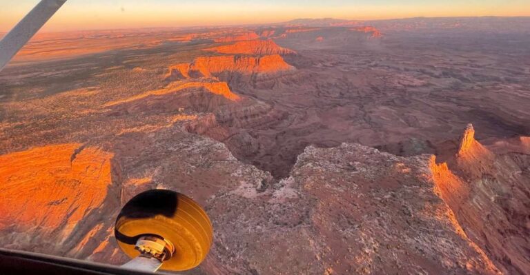 Moab: Canyonlands National Park Morning Or Sunset Plane Tour Tour Overview