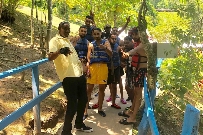 Mobay To Martha Brae River Rafting, Blue Hole & Secret Falls Tour Tour Overview