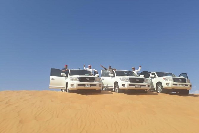 Morning Desert Safari With Sand Boarding And Dune Bashing Exploring The Dubai Desert