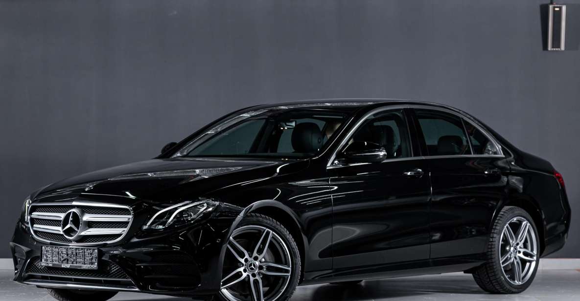 Naples to Central Rome Luxury Transfer E-class - Service Overview