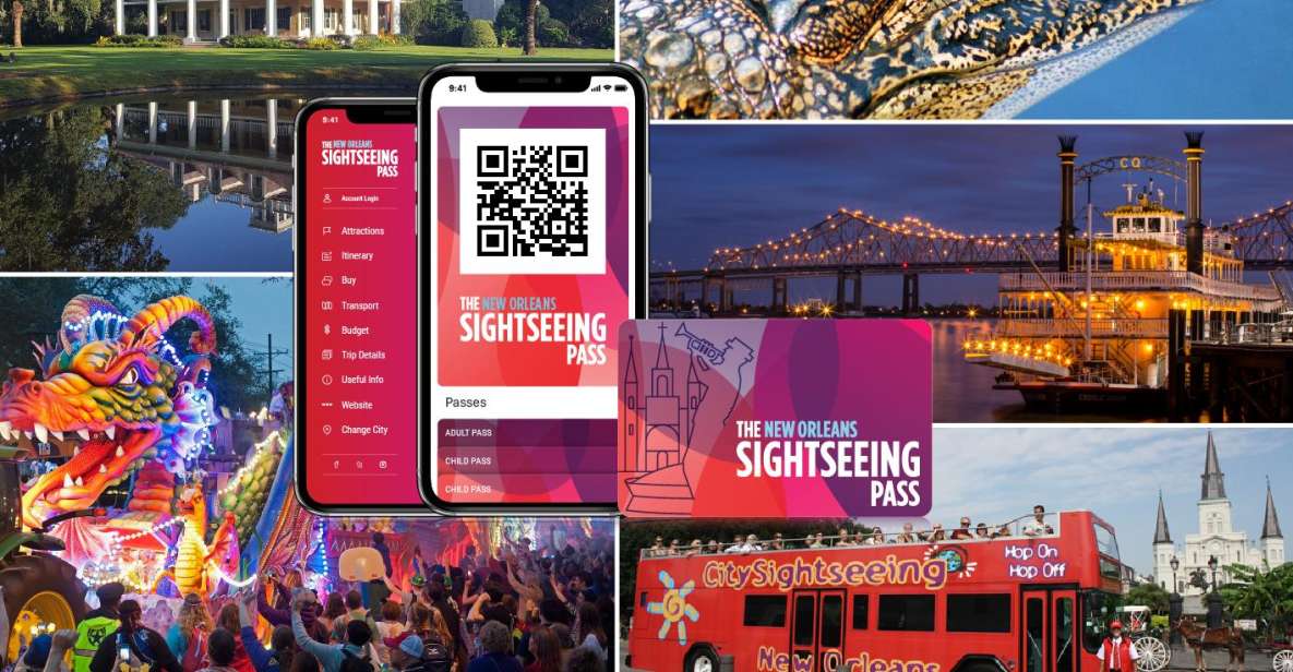 New Orleans: Sightseeing Flex Pass for 25+ Attractions - Product Overview