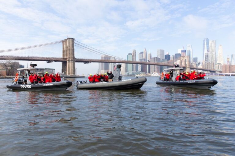 New York City: Harbor Speedboat Tour Tour Overview And Highlights