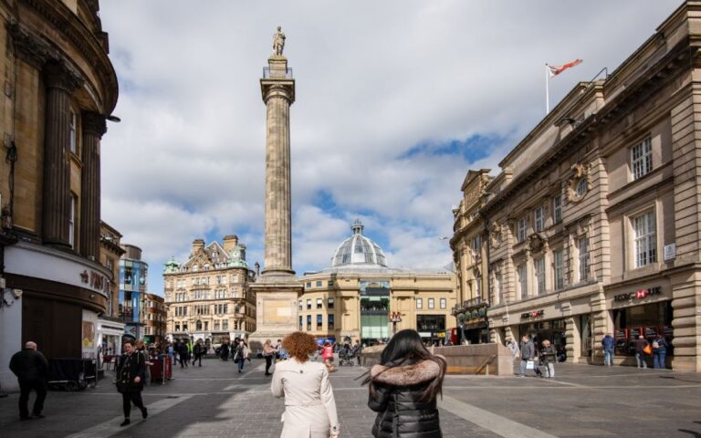 Newcastle: Walking Tour To Grainger Market & Quayside Meeting Point: Newcastle Central Station