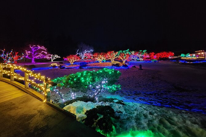 Nikka Yuko Japanese Garden Winter Light Festival Overview Of The Festival