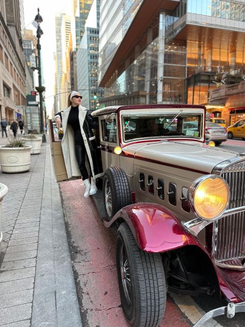 NYC: Vintage Wine Tasting and Classic Car Combo Tour - Vintage Car Tour Through Midtown