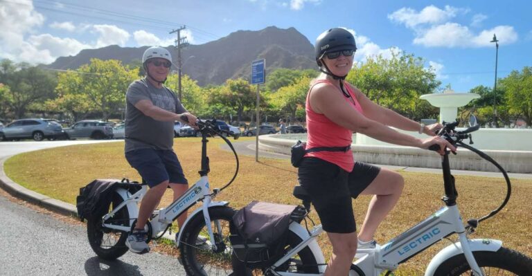 Oahu: Honolulu E Bike Ride And Diamond Head Hike Overview Of The Experience