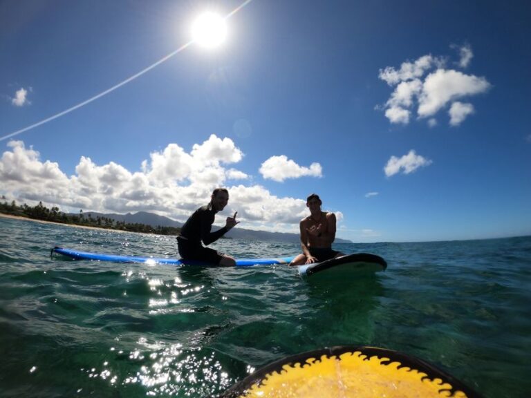 Oahu: Private Surfing Lesson With Local Big Wave Surfer Activity Overview