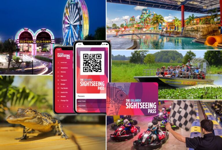 Orlando: Sightseeing Flex Pass, Discounts, And Trolley Tour Sightseeing Flex Pass Overview